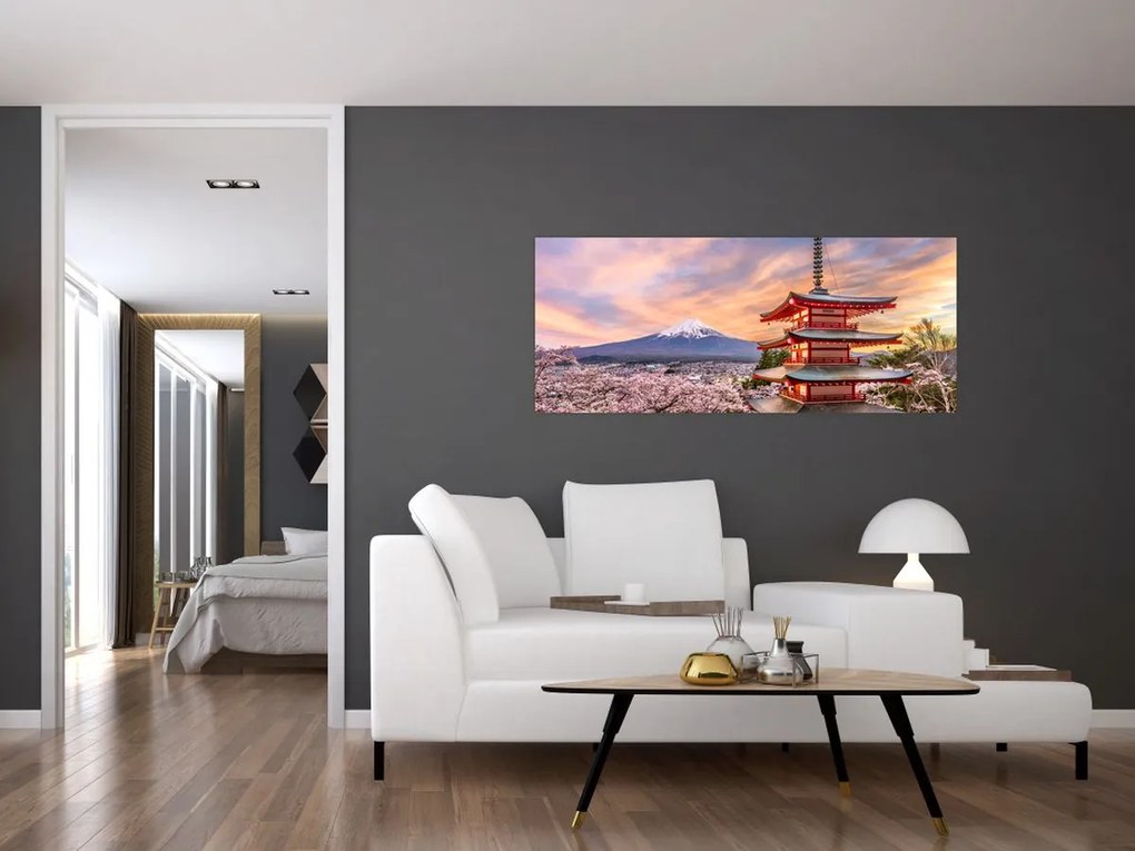 Tablou - Fuji,Japonia (120x50 cm)