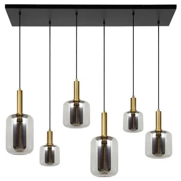 Lucide 45494/06/65 - Lustră pe cablu JOANET 6xE27/40W/230V