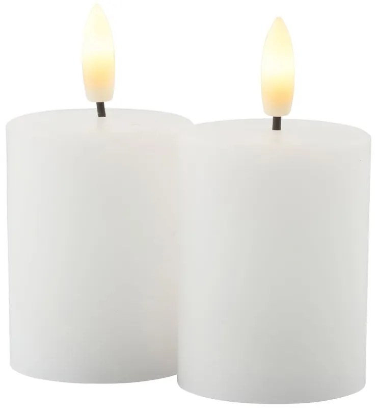 Lumânări LED 2 buc. (înălțime 6,5 cm) pentru exterior Sille – Sirius