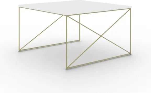 Masuta de cafea, Nelia, ADRK Furniture (Culoare: Alb / Sonoma)