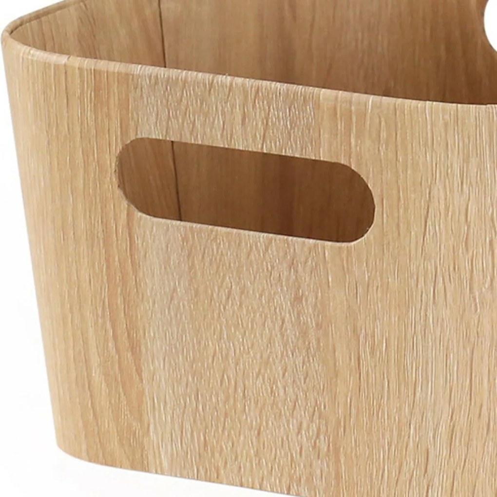 Set de 2 coșuri de depozitare Kitchisimo 31 × 23 ×16 cm, natur, L