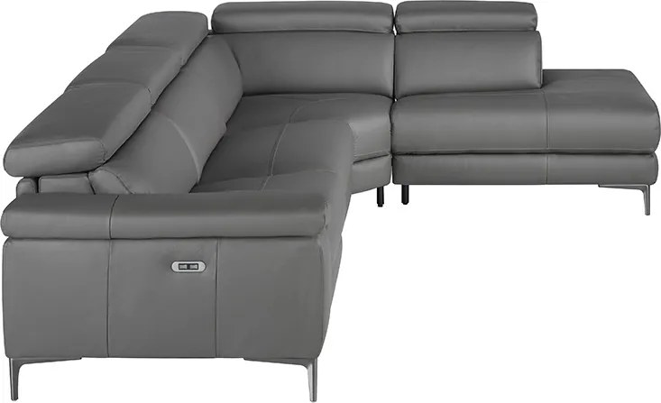 Coltar dreapta design italian LUX tapitat cu piele naturala Alfredo