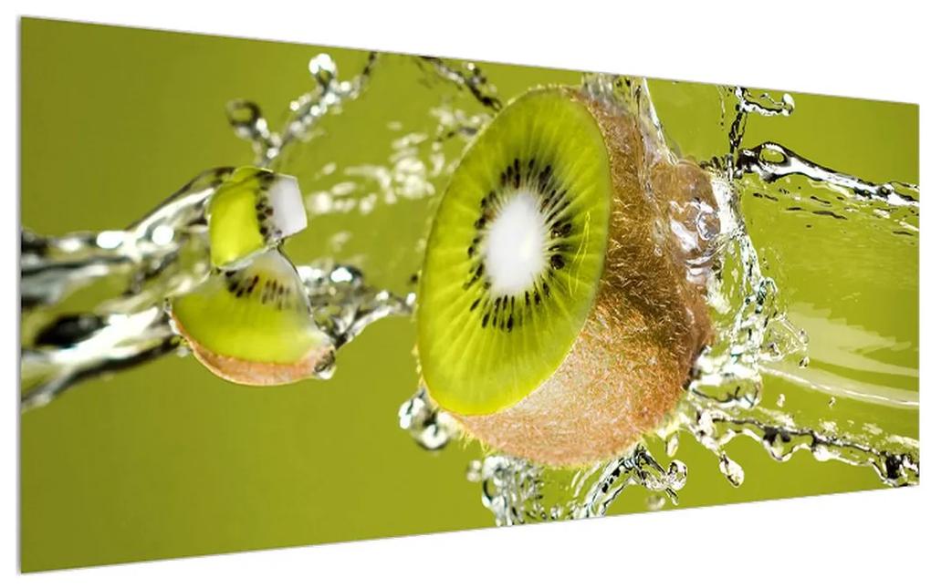 Tablou cu kiwi (120x50 cm), în 40 de alte dimensiuni noi