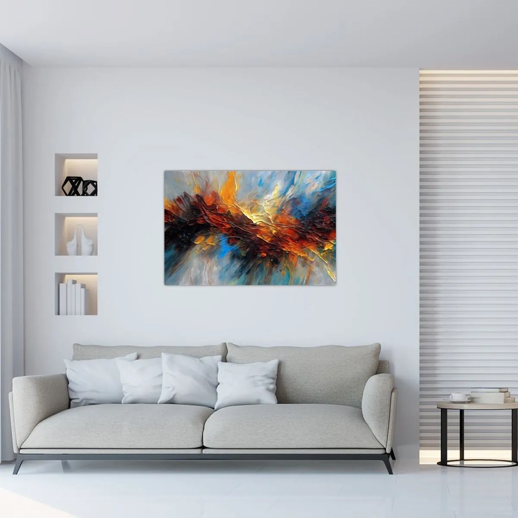 Tablou - Textura culorii (90x60 cm)