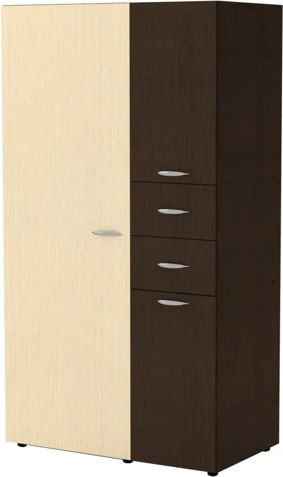 Dulap 19, Marcel Prod, 111x62x203cm, Wenge + Mesteacan | BIANO