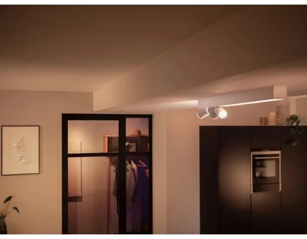 Spot LED RGBW dimabil Philips CENTRIS 3xGU10/4,2W/230V + LED/11W