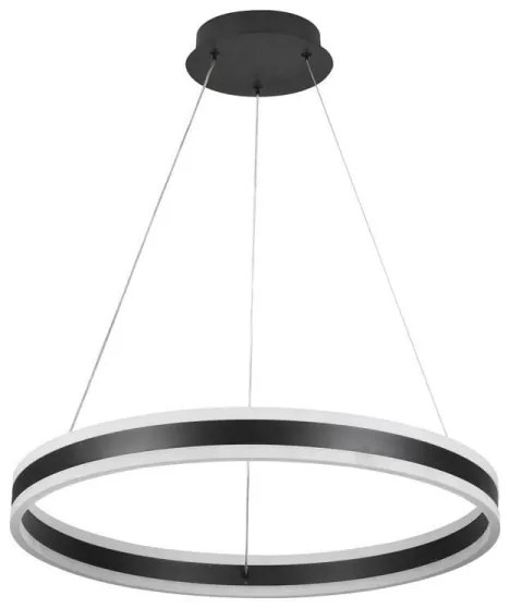 Lustră LED dimabilă pe cablu LED/85W/230V 3000-6500K + telecomandă