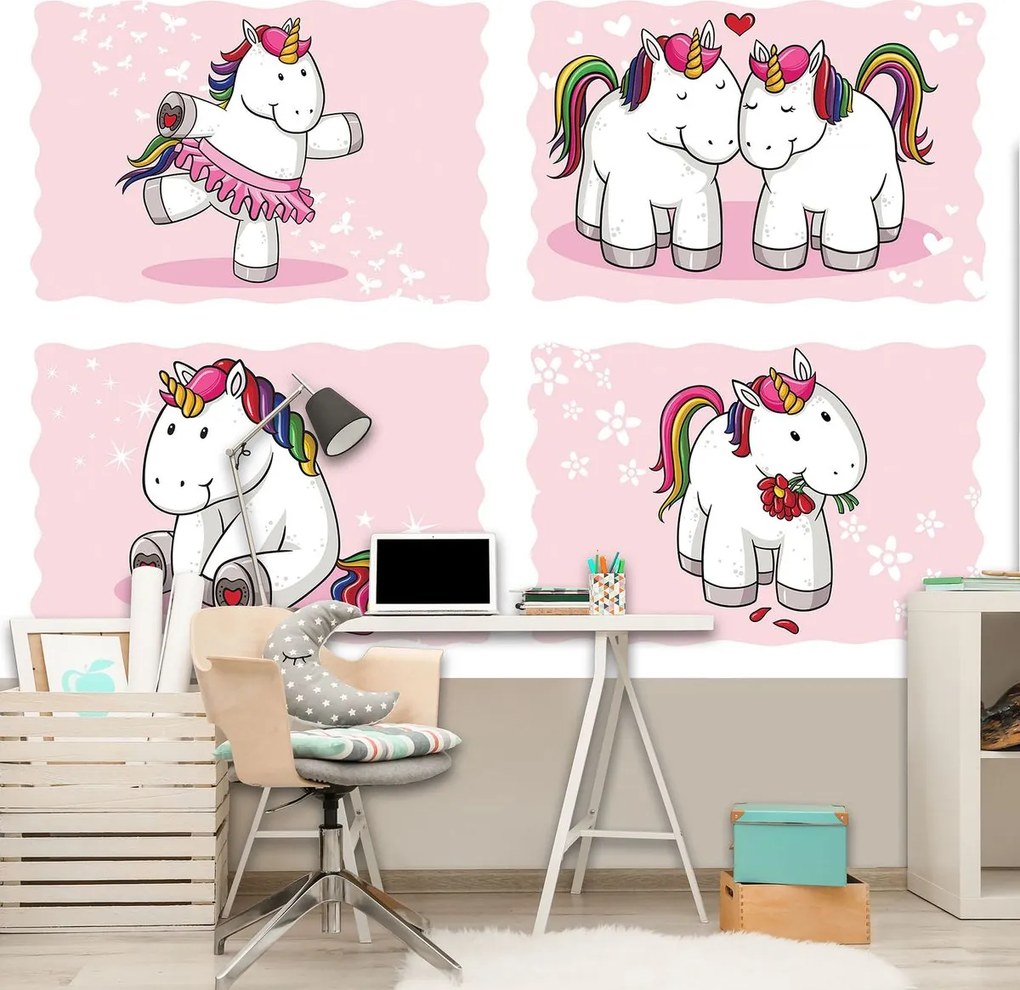 Fototapet - Unicorn (254x184 cm)