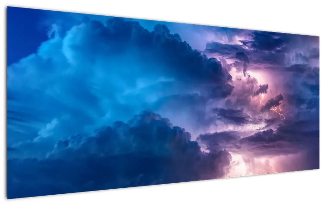 Tablou cu nori (120x50 cm)