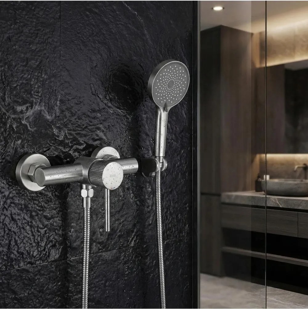 Baterie dus REA Lungo Stripe crom periat