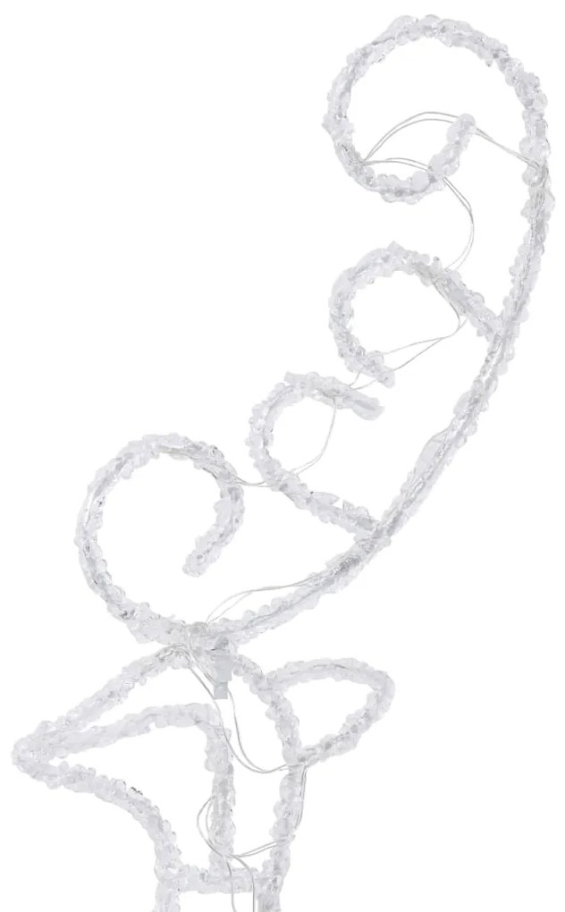 Reni si sanie de Craciun, colorat, 260x21x87 cm, acril 1, Multicolour