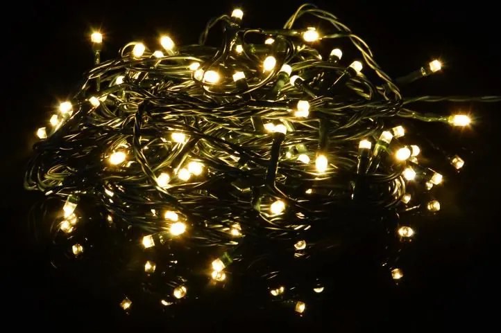 Lanț luminos de Crăciun -19,9 m, 200 de LED-uri, 9 funcții i