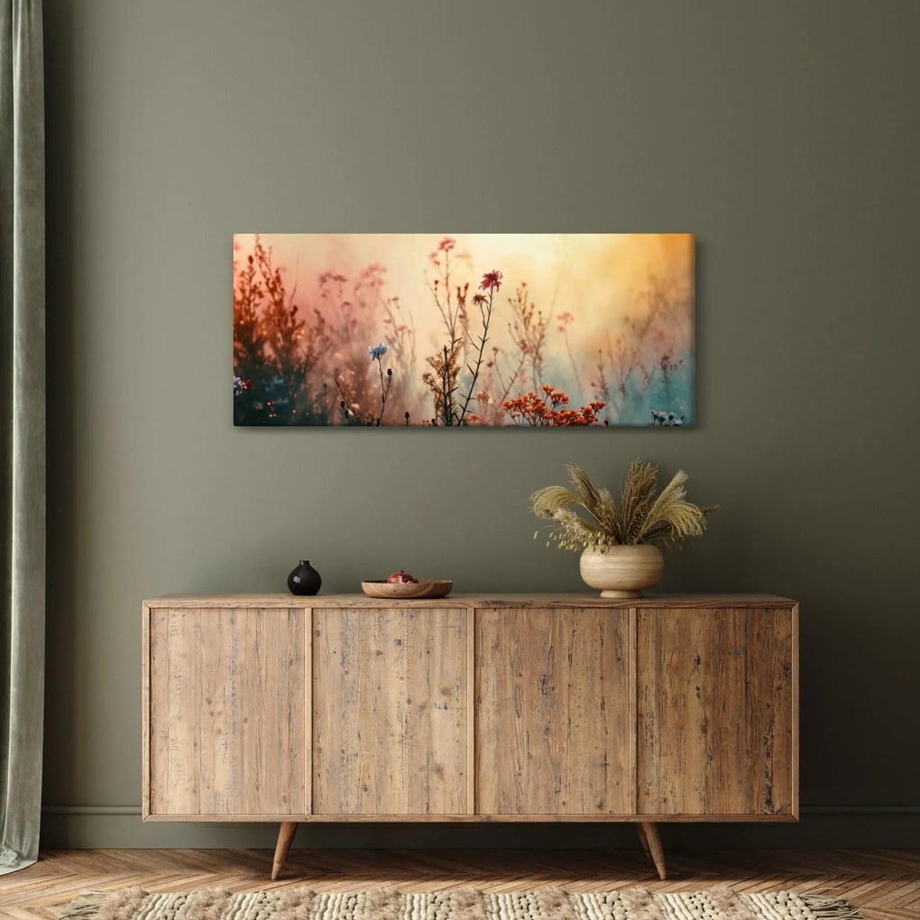 Tablou - Flori sălbatice (120x50 cm)