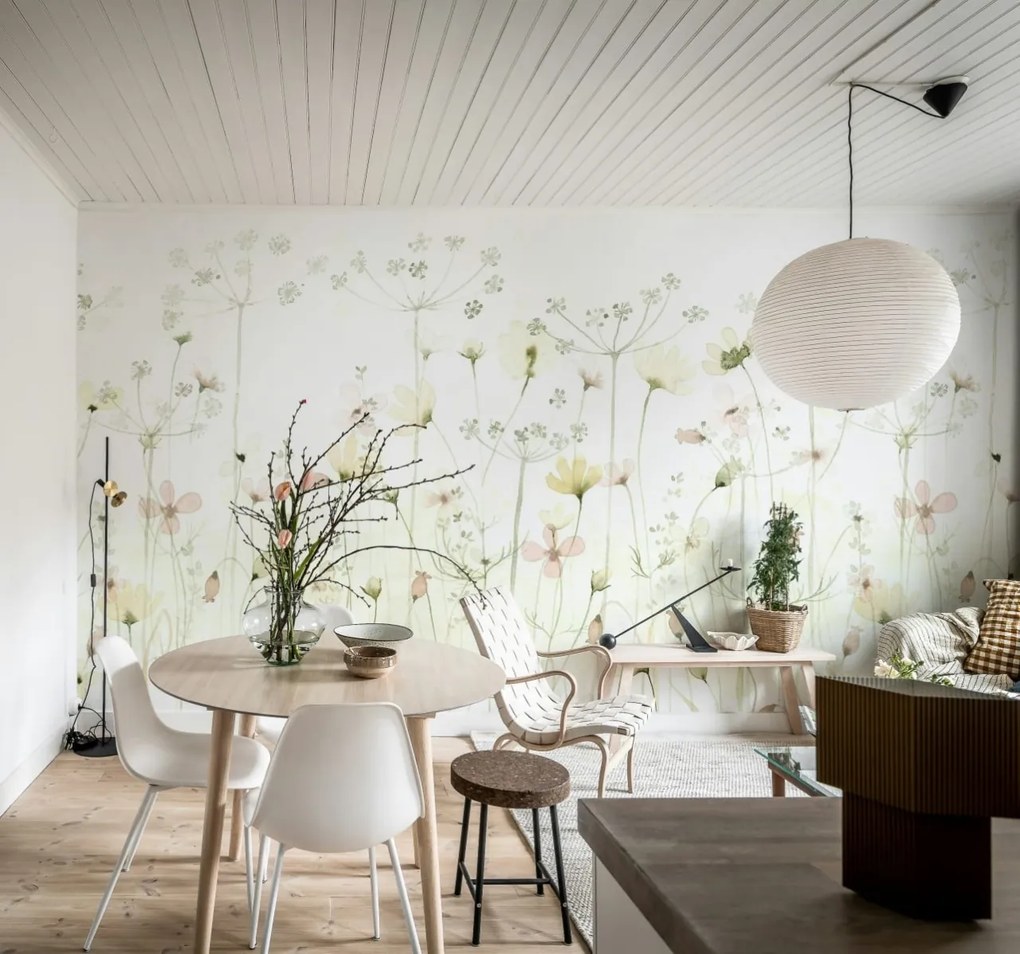 Fototapet, Dreamy Meadow, Pastel, Rebel Walls