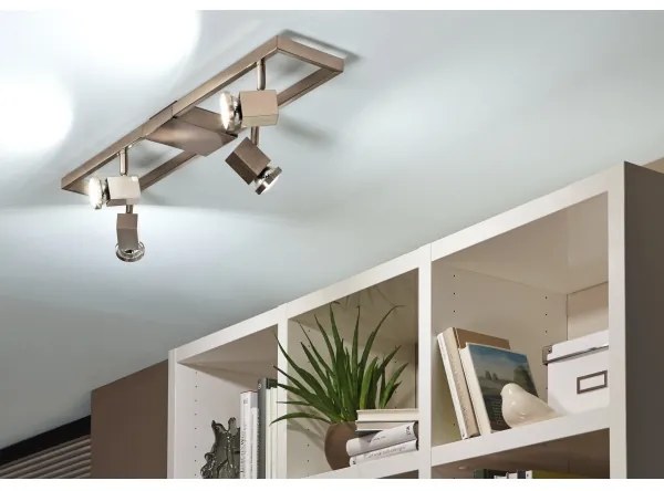 Spot LED Eglo 93678 ZERACO 4xGU10/5W/230V