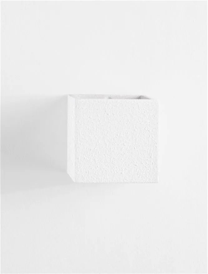 Aplica de perete ambientala din ghips SENSIA alb