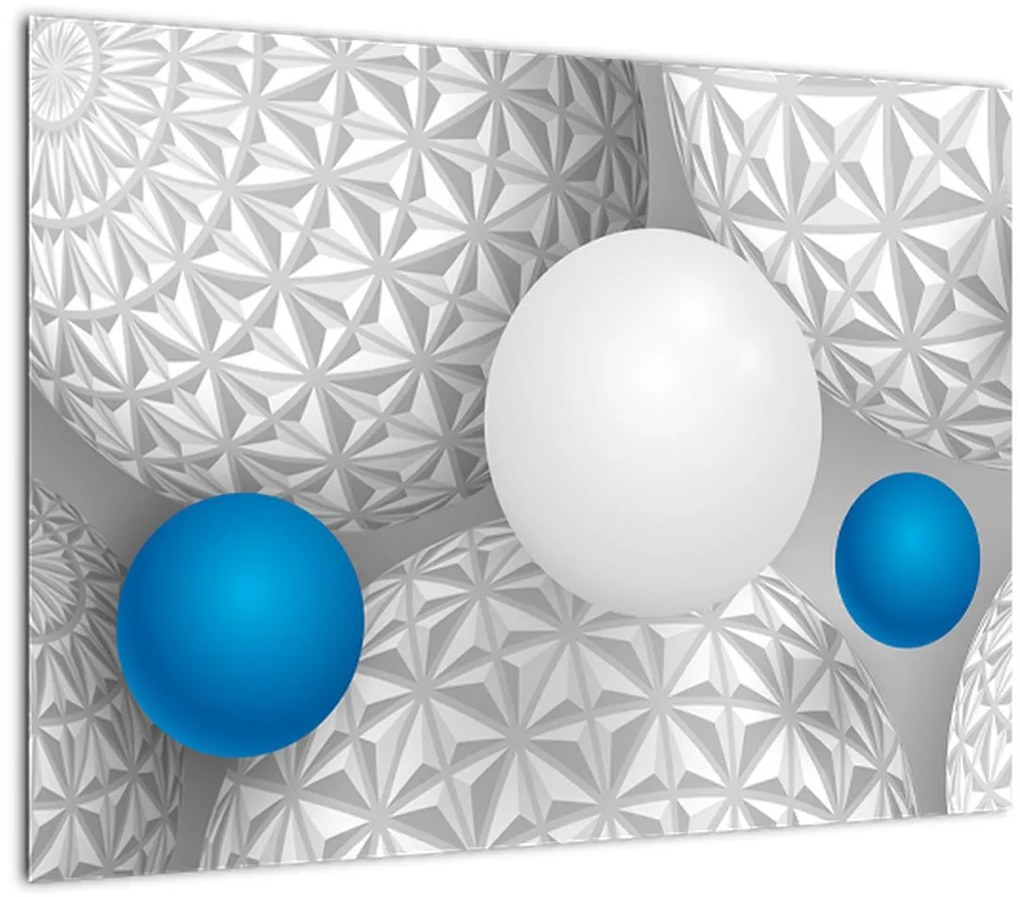 Tablou pe sticlă cu motiv 3D (70x50 cm)