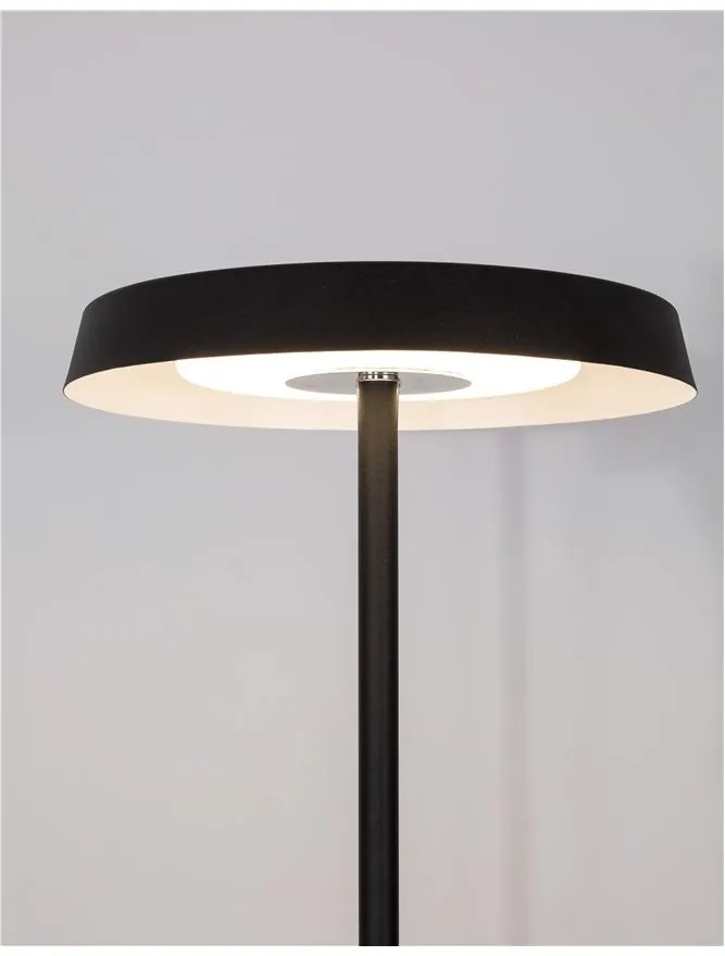 Lampadar LED design modern VITI negru NVL-9155182