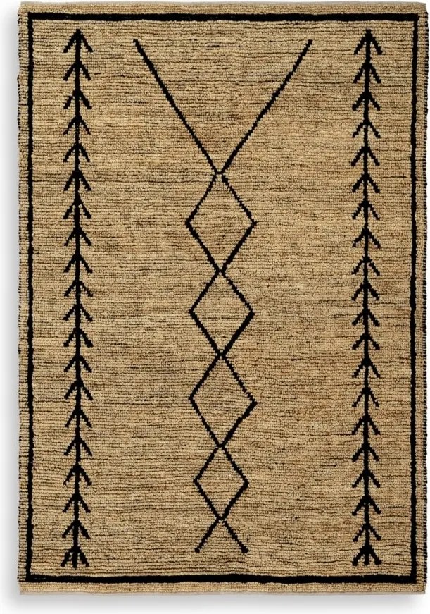 Covor LUX realizat manual din iuta Thornfield 200x300cm