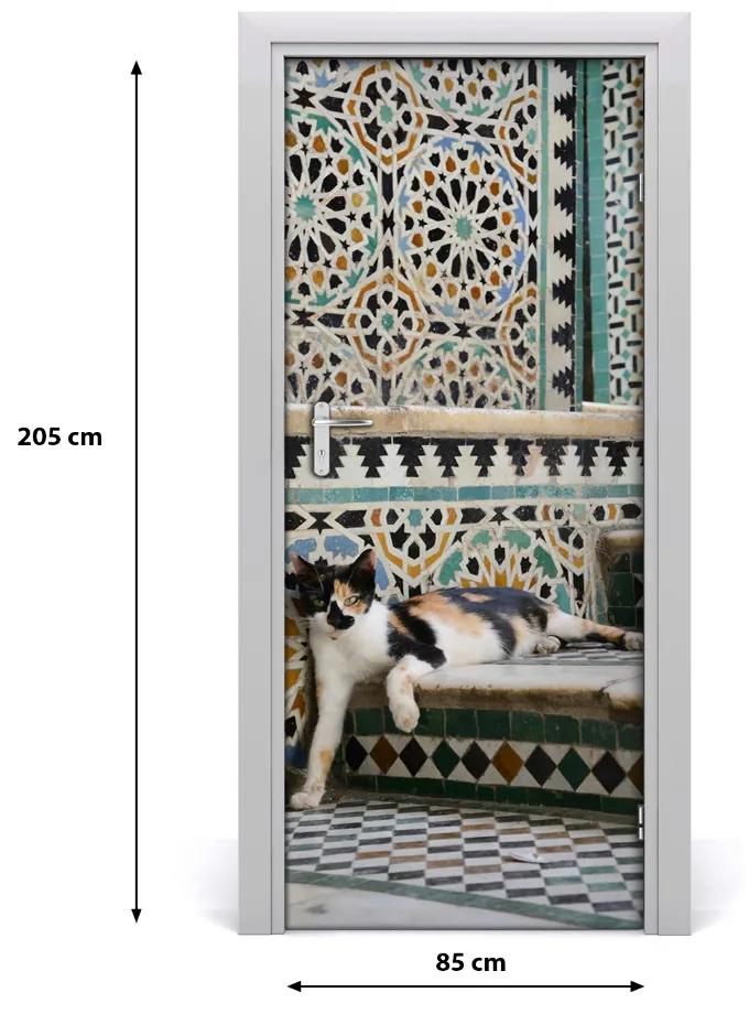 Autocolante pentru usi Cat în Maroc