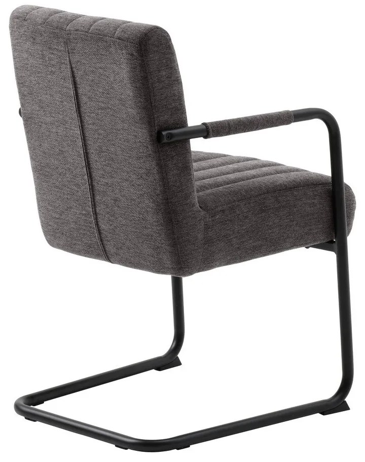 Scaun de dining gri închis Trout – Unique Furniture