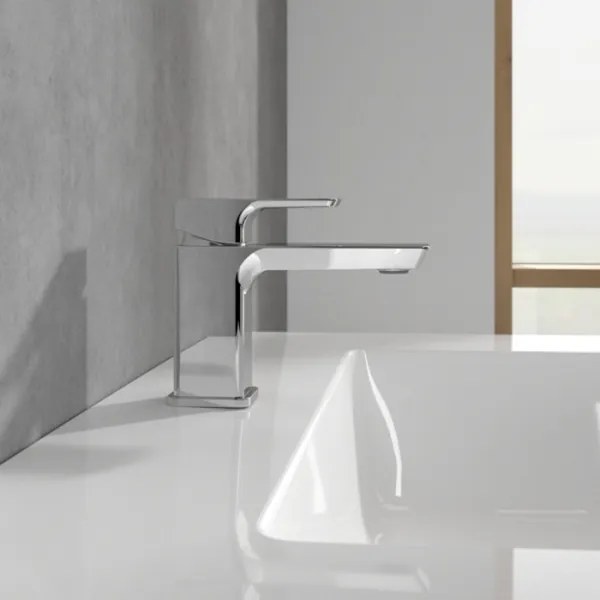 Villeroy & Boch TVW11200100161 - Baterie pentru lavoar SUBWAY, 12,5 cm, crom lucios