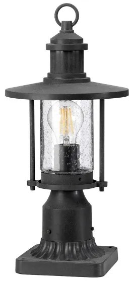 Lampă de exterior Kichler KL-RIVERWOOD3-M RIVERWOOD 1xE27/60W/230V IP44 negru