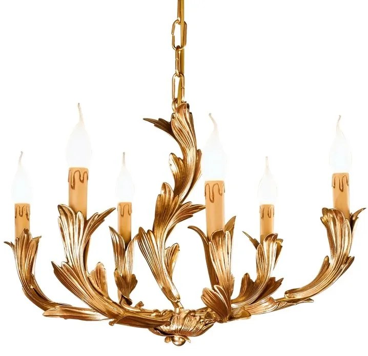 Candelabru 6 brate LUX realizata manual Solange