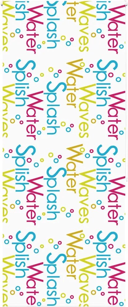 vidaXL Jaluzea cu rolă de duș 90x240 cm lățime material 86 cm