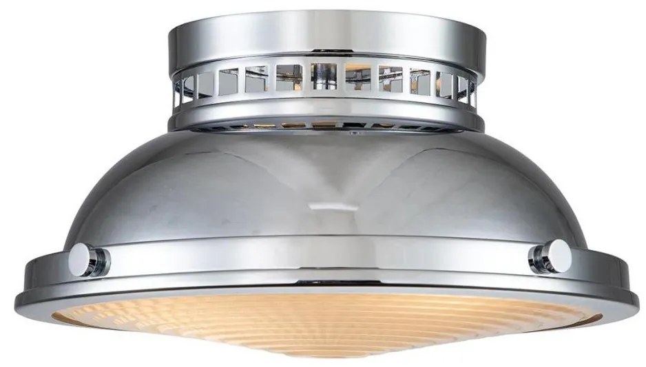 Plafonieră Hinkley HK-AMELIA-F-M-CM AMELIA 2xE27/40W/230V crom lucios