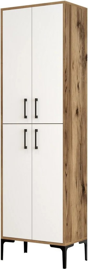 Dulap Berlin Walnut and White