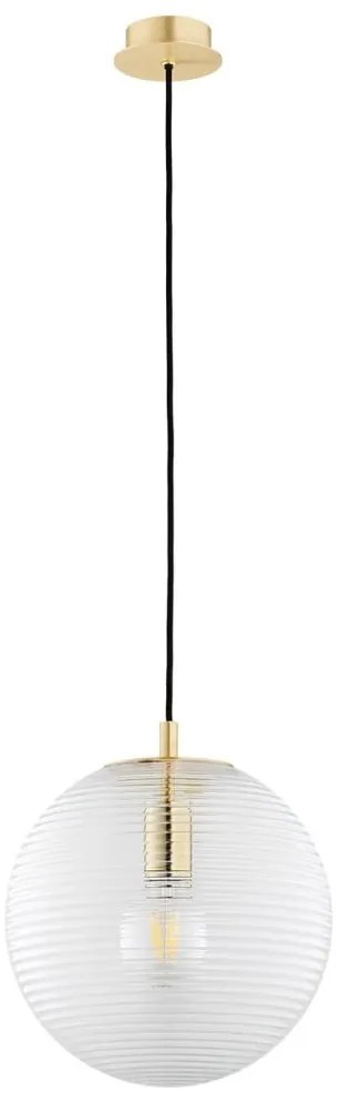 Lustra, Pendul design modern Evans 30cm, transparent