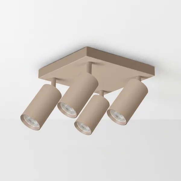 Brilagi - Spot LED RGBW dimabil SELE SQUARE 4xGU10/6,5W/230V bej