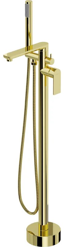 Mexen Leda baterie cadă de sine stătătoare, aurie - 75633-50