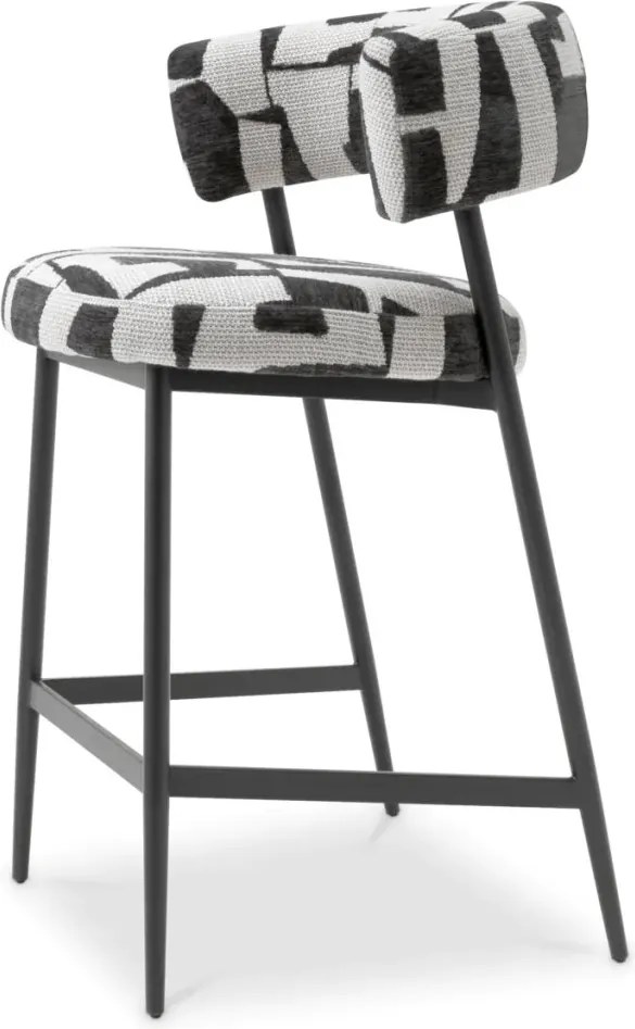 Scaun bar design LUX Counter Stool Folsom, Brooklyn black