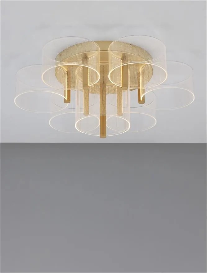 Lustra LED aplicata design ultra-modern GATLIN 41W