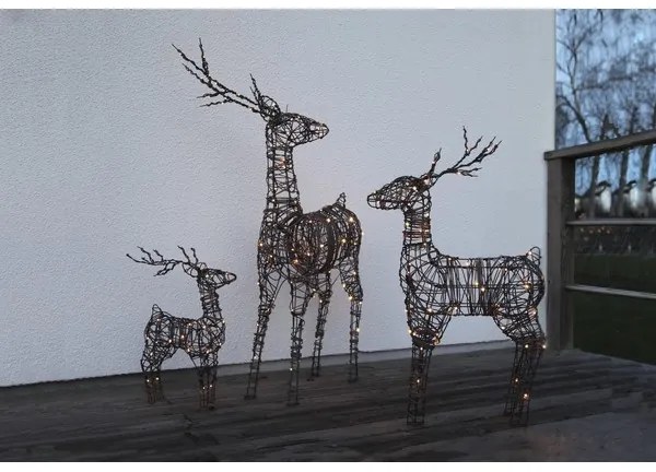 Eglo 411138 - Decorațiune LED de exterior pentru Crăciun VIXEN 64xLED/0,066W/3/230V IP44