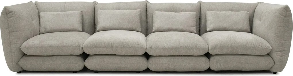 Canapea dumonde cu sezut confortabil din spuma high-density Vincenzo 372x110 cm