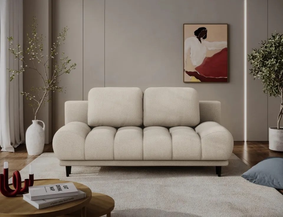 Canapea extensibilă ELTAP Guavio 210 cm | Funcție pat 140x210 | Ladă depozitare | Design modern (Culoare: Verde / Xillar 100)