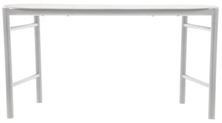 Bancă de grădină gri deschis din metal Disc – Zone