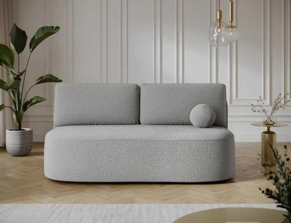 Canapea cu spatiu pentru depozitare, 193x96x93 cm, Lilana, Eltap (Culoare: Gri / Royal 04)