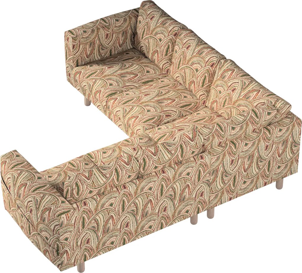 Husă pentru canapea colțar Norsborg cu 4 locuri