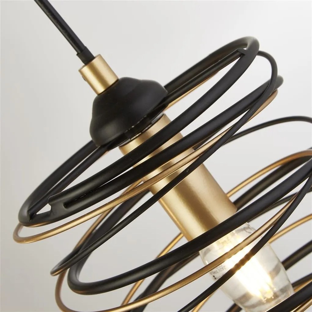 Lustra cu 3 pendule design modern Spring