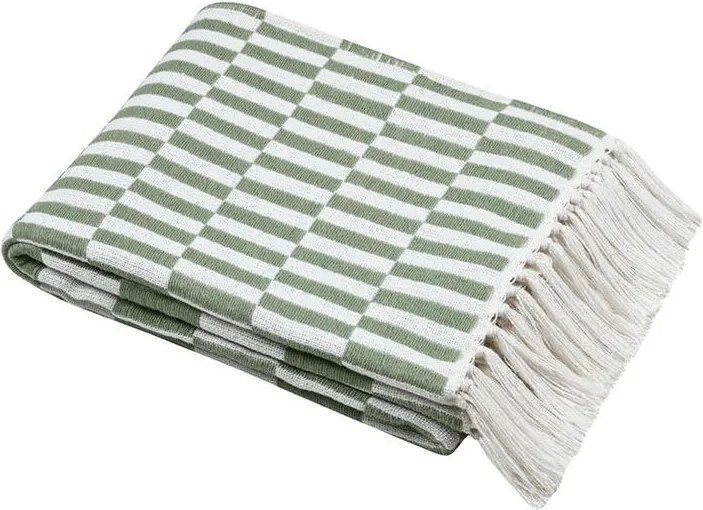 STOF Pled cu franjuri SWEETLOVE 125 x 150 cm