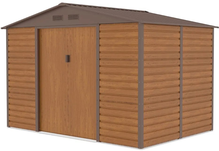 Magazie de grădină metalică Malmo 2,8 x 1,9 m Store Boss brown