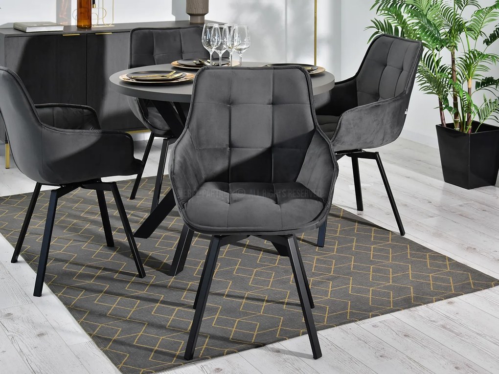Scaun Aranbura (grafit + negru). Promo -14%. 1110900