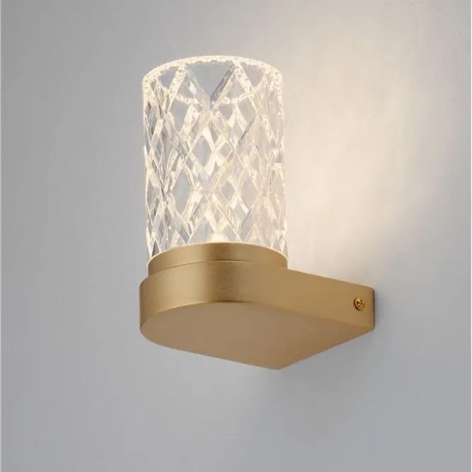 Aplica de perete LED PHOS auriu