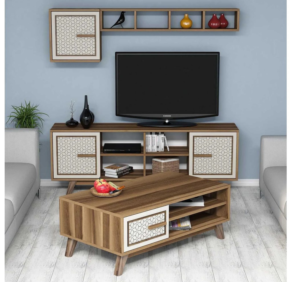 Mobilier living Aysha (Nuc + Crem). 1089283