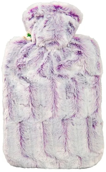 Termofor Hugo Frosch Classic cu blana artificiala 1,8 l, violet