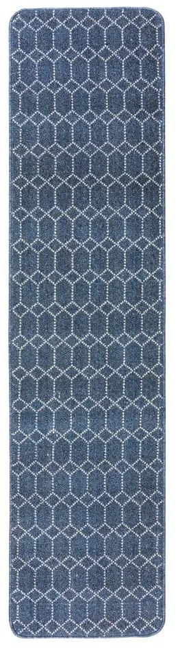 Covor tip traversă albastru închis lavabil 57x230 cm Argyll – Flair Rugs